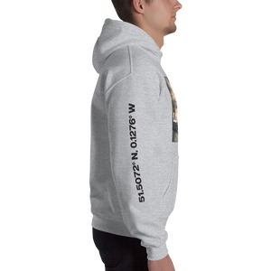 London Square Unisex White Hoodie by Design Express