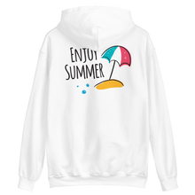 White / S Enjoy Summer Unisex Hoodie by Design Express