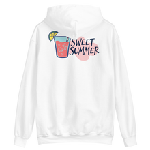 White / S Drink Sweet Summer Unisex Hoodie by Design Express