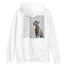 Weimaraner Unisex Hoodie Back by Design Express