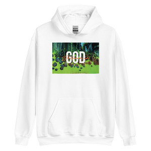 White / S Believe in God Unisex Hoodie by Design Express