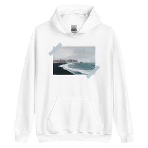 White / S You attract what you vibrate Unisex Hoodie by Design Express