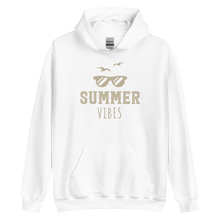 White / S Summer Vibes Unisex Hoodie by Design Express