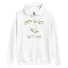 White / S Free Spirit Unisex Hoodie by Design Express