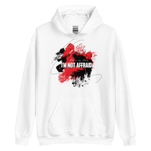 White / S I'm Not Affraid Unisex Hoodie by Design Express