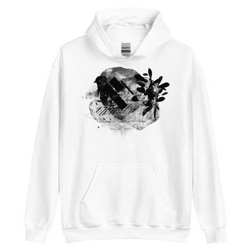 S Breathe Illustration Series Unisex Hoodie by Design Express