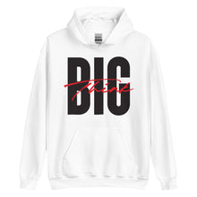 S Think BIG (Bold Condensed) Unisex White Hoodie by Design Express