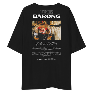 The Barong Back Unisex Oversized T-Shirt by Design Express