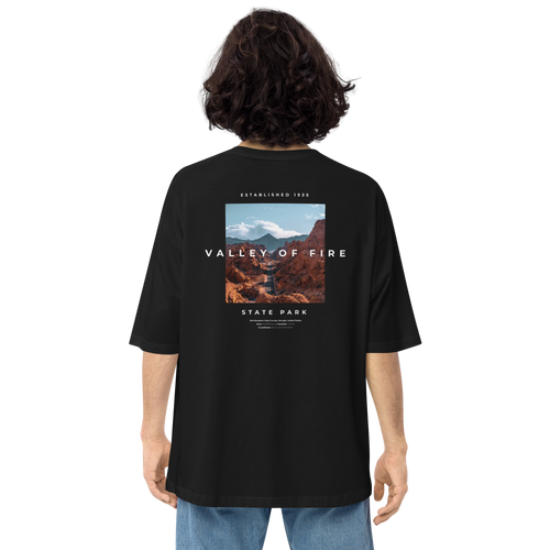 Valley of Fire Unisex Oversized T-Shirt by Design Express