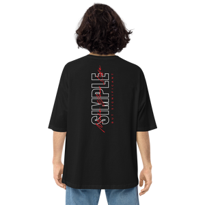 Make Your Life Simple But Significant Unisex Oversized T-Shirt by Design Express