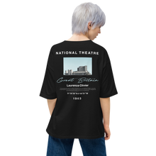 Great Britain National Theatre Back Unisex Oversized T-Shirt by Design Express