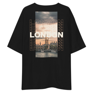 London Back Unisex Oversized T-Shirt by Design Express