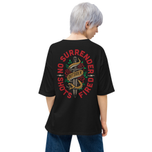 No Surrender Back Unisex Oversized T-Shirt by Design Express