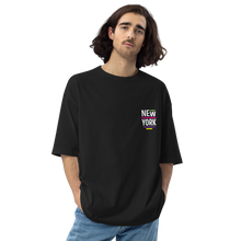 New York Pop Back Unisex Oversized T-Shirt by Design Express