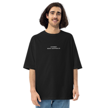 Black / S Sydney Australia Unisex Oversized T-Shirt by Design Express