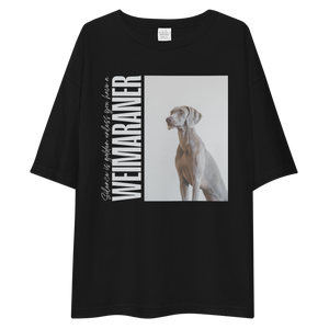 Weimaraner Front Unisex Oversized T-Shirt by Design Express