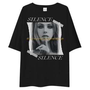 Silence Unisex Oversized T-Shirt by Design Express