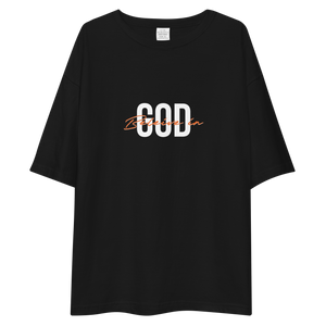 Believe in God Back Unisex Oversized T-Shirt by Design Express