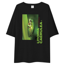 Litoria Caerulia Front Unisex Oversized T-Shirt by Design Express