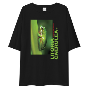 Litoria Caerulia Front Unisex Oversized T-Shirt by Design Express