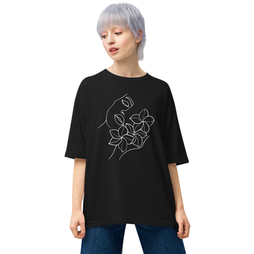 Black / S Beauty Sleep Unisex Oversized T-Shirt by Design Express