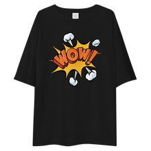 Wow Pop Art Unisex Oversized T-Shirt by Design Express