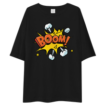 Boom Pop Art Unisex Oversized T-Shirt by Design Express