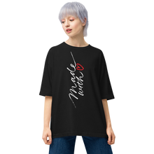 Made With Love (Typo) Unisex Oversized T-Shirt by Design Express