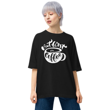 But First Coffee Unisex Oversized T-Shirt by Design Express