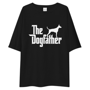 The Dog Father Unisex Oversized Dark T-Shirt by Design Express