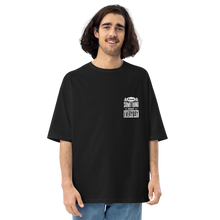 Black / S Learn Something New Everyday Unisex Oversized T-Shirt by Design Express