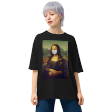 Monalisa Mask Unisex Oversized T-Shirt by Design Express