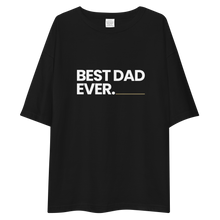 Best Dad Ever "Poppins" Unisex Oversized T-Shirt by Design Express