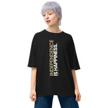 Independence is Happiness "Poppins" Unisex Oversized T-Shirt by Design Express