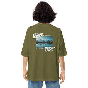 Grindelwald Switzerland Unisex Oversized T-Shirt by Design Express