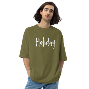 City Green / S Holiday Unisex Oversized T-Shirt by Design Express