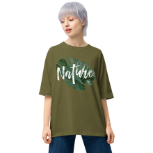 City Green / S Nature Montserrat Leaf Unisex Oversized T-Shirt by Design Express