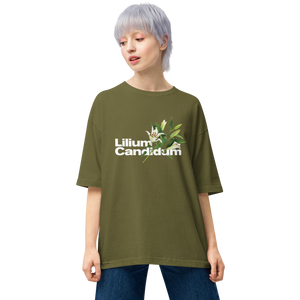 City Green / S Lilium Candidum Unisex Oversized T-Shirt by Design Express