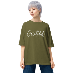 City Green / S Grateful Dark Unisex Oversized T-Shirt by Design Express