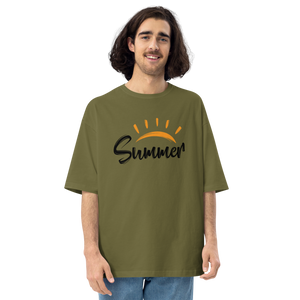 City Green / S Summer Unisex Oversized T-Shirt by Design Express