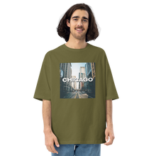 City Green / S Chicago Unisex Oversized T-Shirt by Design Express