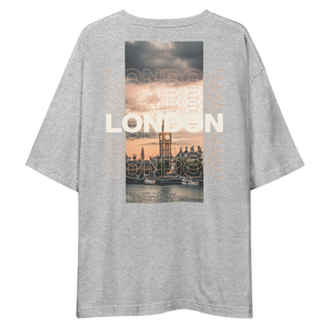 London Back Unisex Oversized T-Shirt by Design Express