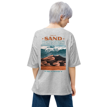 Mixed Grey / S Great Sand Dunes Back Unisex Oversized T-Shirt by Design Express