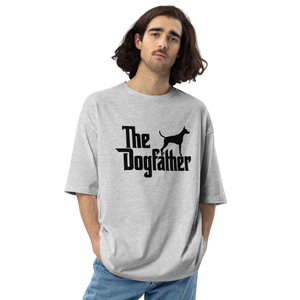 Mixed Grey / S The Dog Father Unisex Oversized Light T-Shirt by Design Express