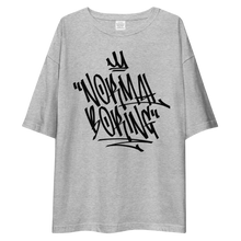 Normal is Boring Graffiti Unisex Oversized Light T-Shirt by Design Express