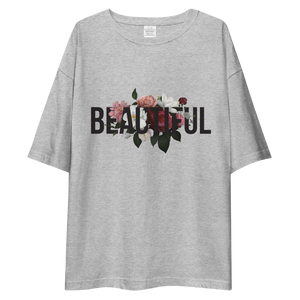 Beautiful Flower Unisex Oversized Light T-Shirt by Design Express