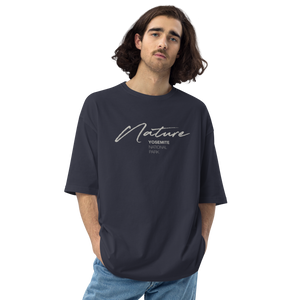 Nature Yosemite Back Unisex Oversized T-Shirt by Design Express