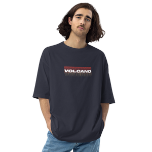 Vulcano Back Unisex Oversized T-Shirt by Design Express