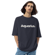 Navy / S Aquarius "Poppins" Unisex Oversized T-Shirt by Design Express