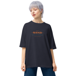 Great Sand Dunes Back Unisex Oversized T-Shirt by Design Express